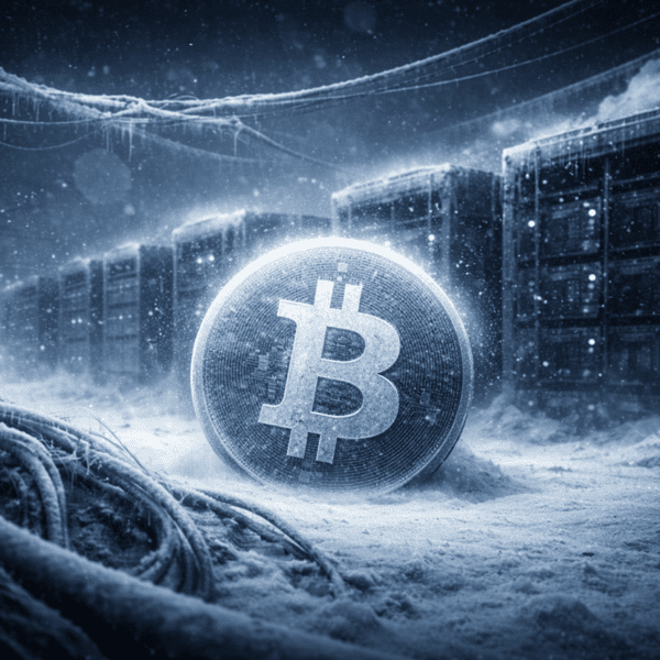 Bitcoin Hash Slips As US Cold Snap Downs 60% Of FoundryUSA