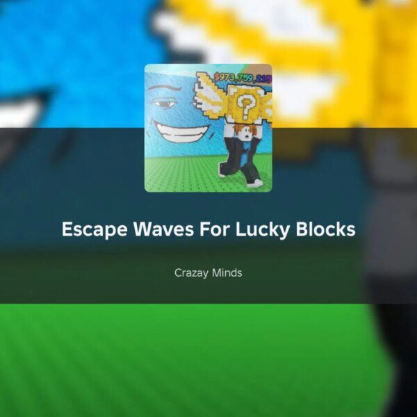 Escape Waves For Lucky Blocks Rebirth information