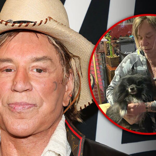 Mickey Rourke’s Dog Needs Heart Surgery the Actor Can’t Afford