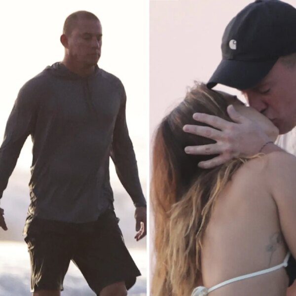 Channing Tatum and Girlfriend Inka Williams Show Major PDA on Beach