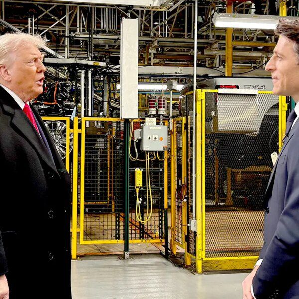 Trump tells CBS anchor Tony Dokoupil he would not have job with…