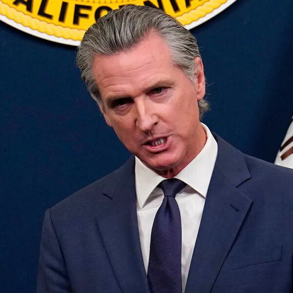 Gov. Gavin Newsom faces progressive backlash over conservative podcast company