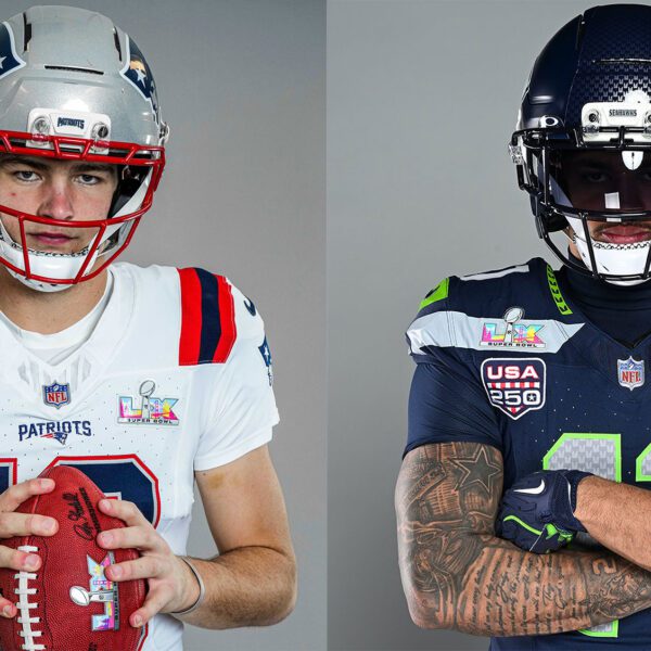New England Patriots, Seattle Seahawks Unveil Super Bowl LX Uniforms, “USA 250”…