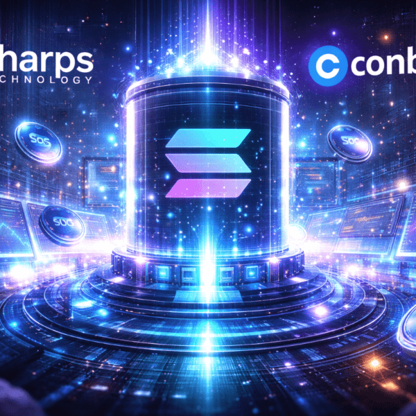 Sharps Technology Taps Coinbase to Launch Solana Validator