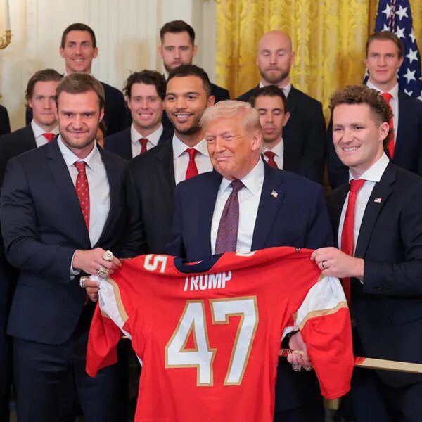 Trump hosts back-to-back Stanley Cup champion Panthers at White House