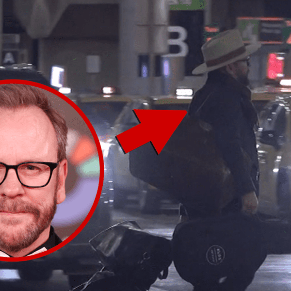 Kiefer Sutherland Pictured at Uber Pickup Lot After Alleged Ride Share Death…