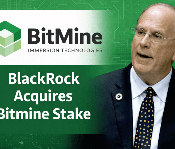 BlackRock Snaps Up Bitmine Stake as Ethereum Tops Target Lists