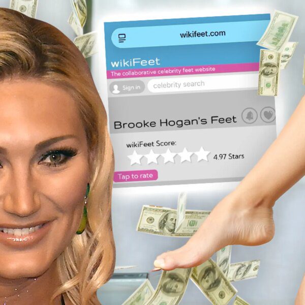Brooke Hogan Toys With Foot Fetish Modeling Since She’s Got the Goods