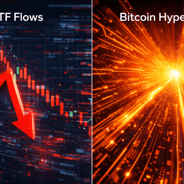 Bitcoin ETF Assets Crash Below $100B as $HYPER Presale Soars
