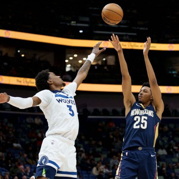 Timberwolves prep for Pelicans by including Ayo Dosunmu