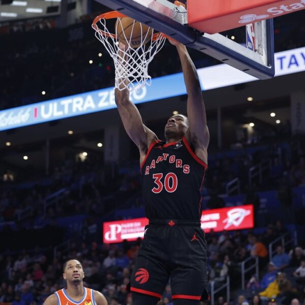 Nets purchase G Ochai Agbaji from Raptors as a part of 3-team&hellip;