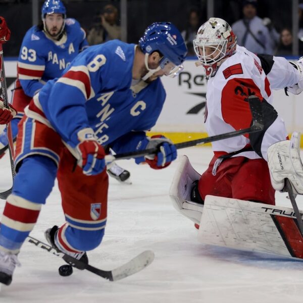 Hurricanes’ Brandon Bussi arms Rangers one other house blanking