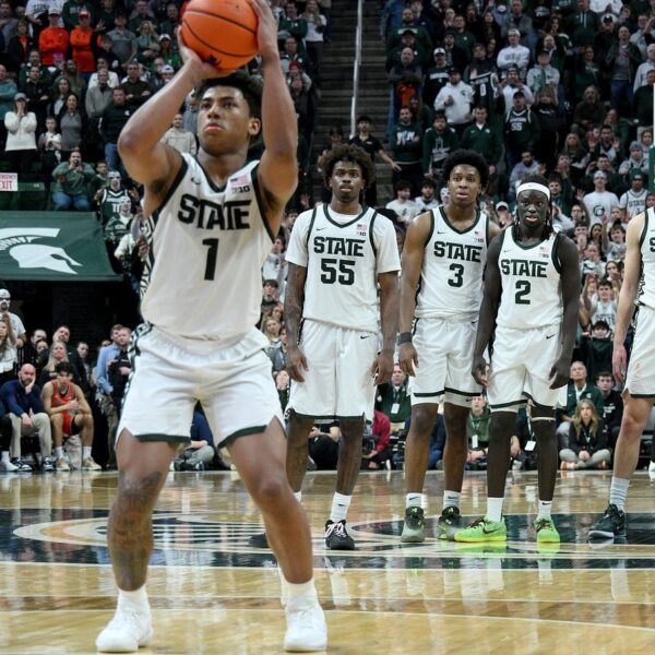No. 10 Michigan State, Wisconsin collide after OT wins vs. Illinois
