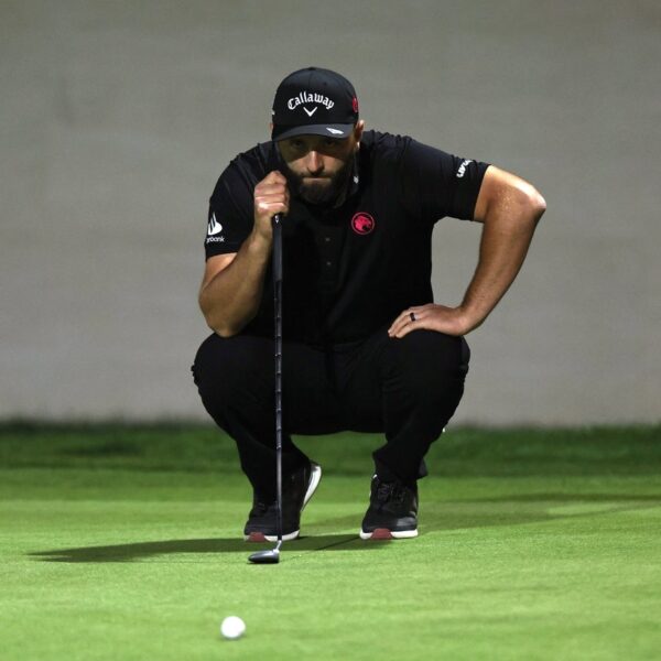 Jon Rahm putts his solution to second-round lead at LIV Adelaide