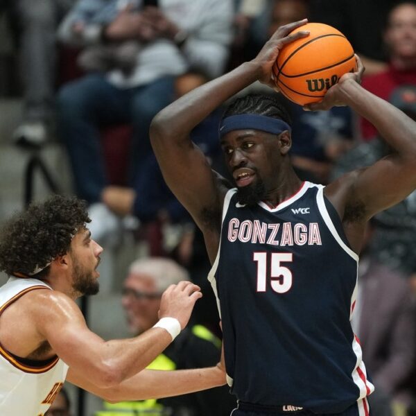 Graham Ike powers No. 12 Gonzaga previous longtime rival Santa Clara