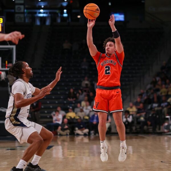 No. 14 Virginia routs Georgia Tech for seventh straight win