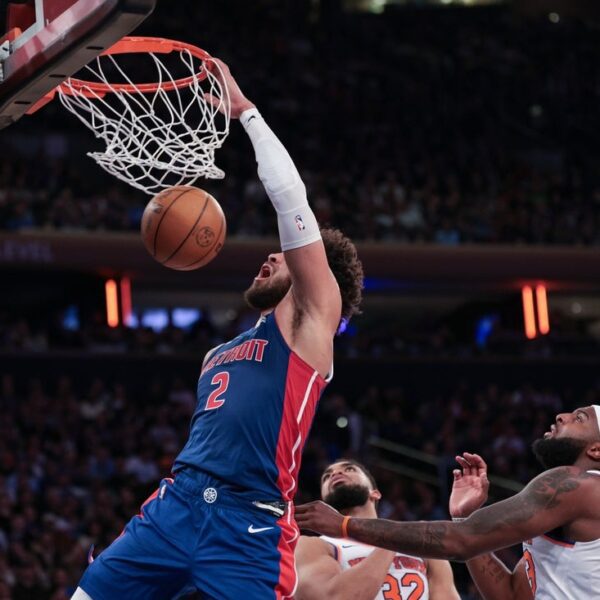 NBA roundup: Pistons dominate Knicks to cap season sweep
