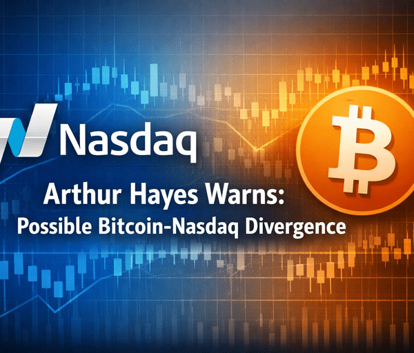 Arthur Hayes Warns Nasdaq Divergence is Dollar Liquidity Stress