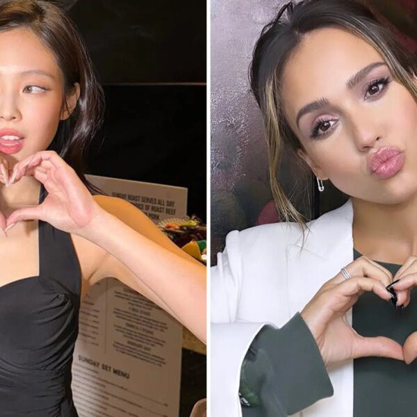 Celebrity Heart Hands For Valentine’s Day