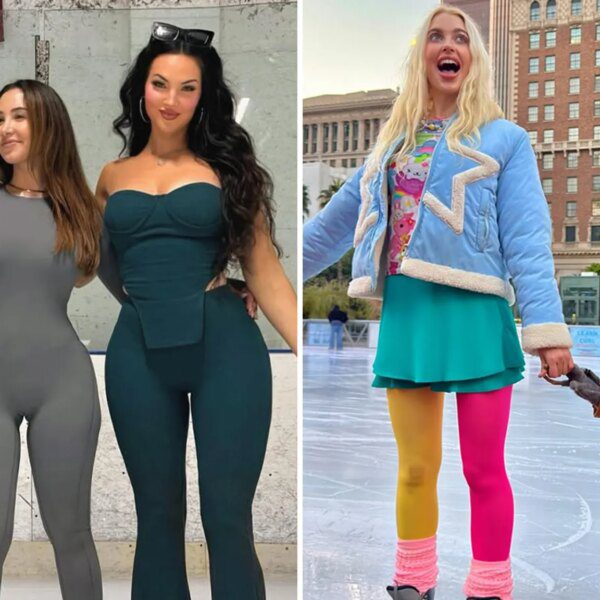 Celebrities Channeling Their Inner Figure Skaters, See Gallery
