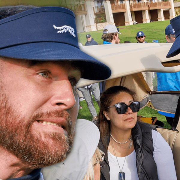 Travis Kelce Checks on Woman After Hitting Her with Golf Ball