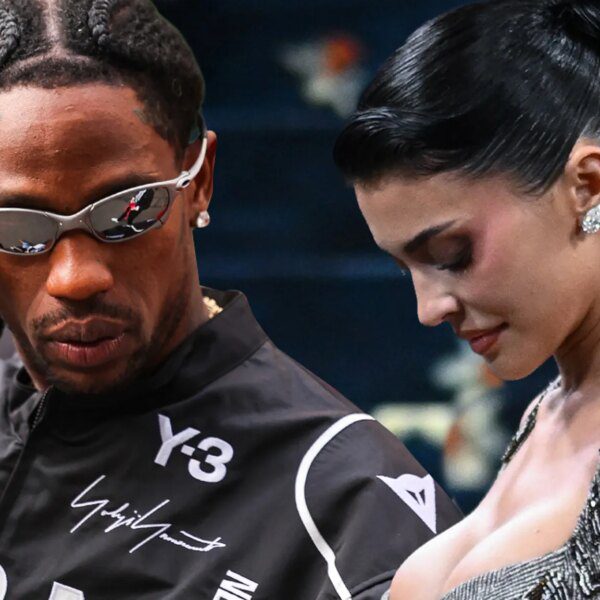 Travis Scott Raps About Kylie Jenner’s Boob Size in New Song ‘Rosary’