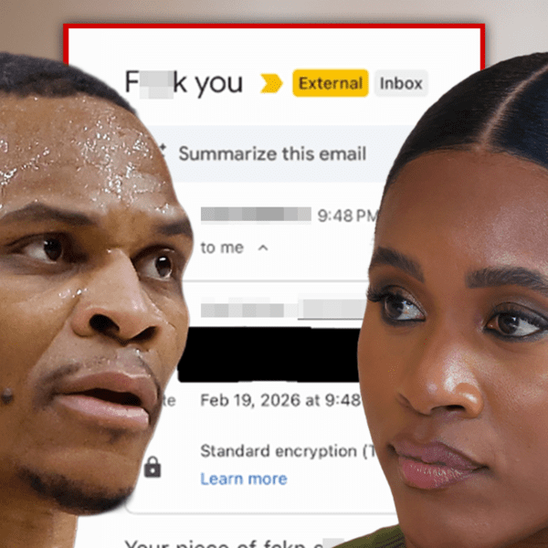 Russell Westbrook’s Wife Gets Angry Fan’s Email Wishing Them A Horrible Death