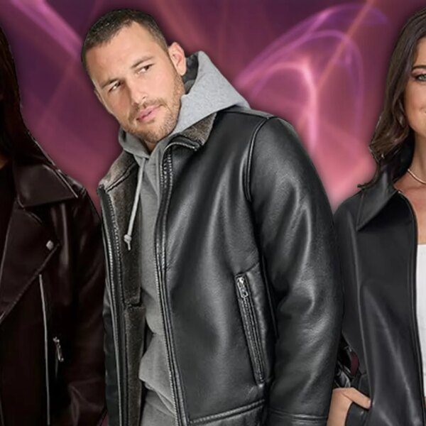 Faux Leather Jackets on Amazon