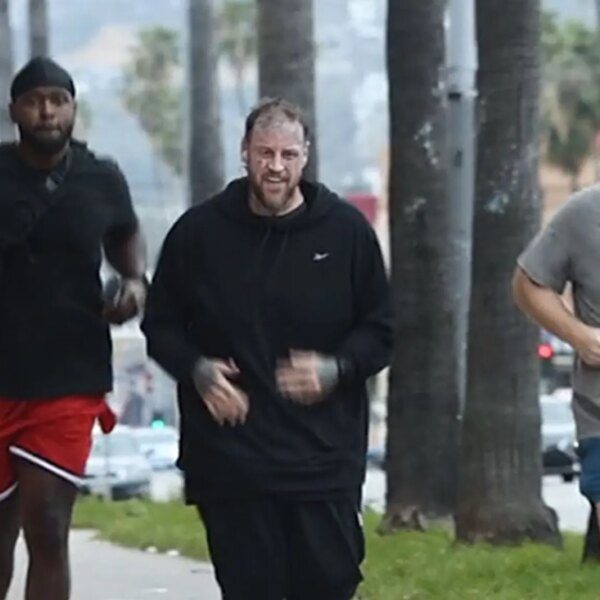 Jelly Roll Goes for a Jog in Hollywood, on Video