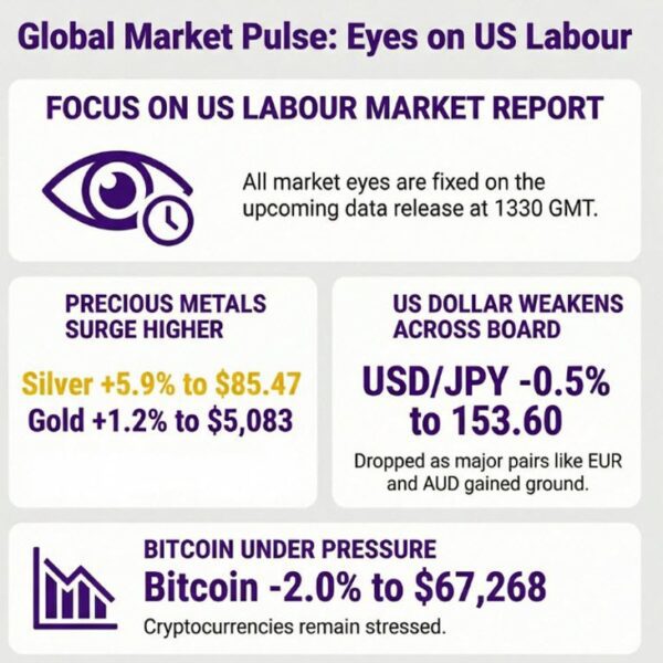 investingLive European markets wrap: Dollar softer forward of US jobs report