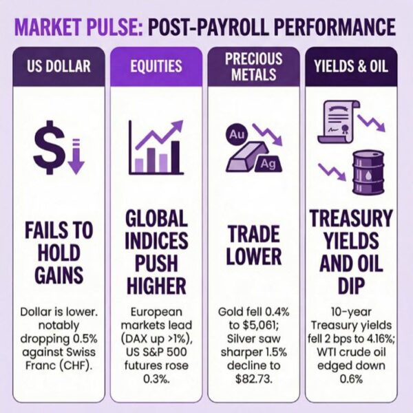 investingLive European markets wrap: Dollar regular on blended markets after payrolls