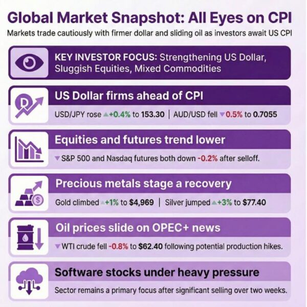 investingLive European markets wrap: Dollar holds agency, equities sluggish awaiting US CPI