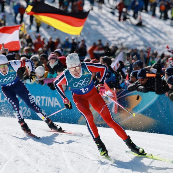 Norway’s Johannes Klaebo wins fifth gold of Games in cross nation; US&hellip;