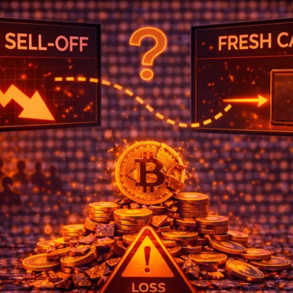 Bitcoin Sell-Off Goes Largely Unabsorbed: Fresh Capital Is Missing