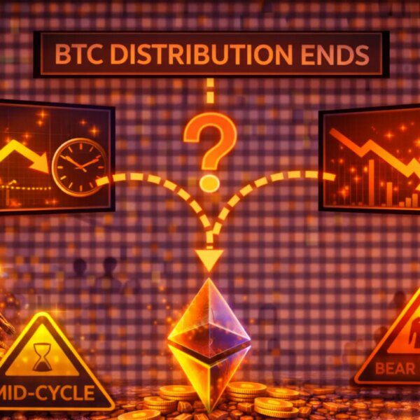 Bitcoin Distribution Ends: Mid-Cycle Pause Or Start Of A Longer Bear Market?