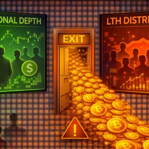 Wall Street’s Bitcoin Exit Door: How Institutional Depth Allowed LTH To Distribute&hellip;