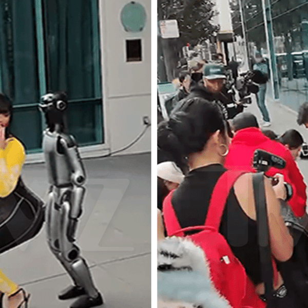 Cardi B Tips Robot Onto Herself While Giving A Lap Dance, Video