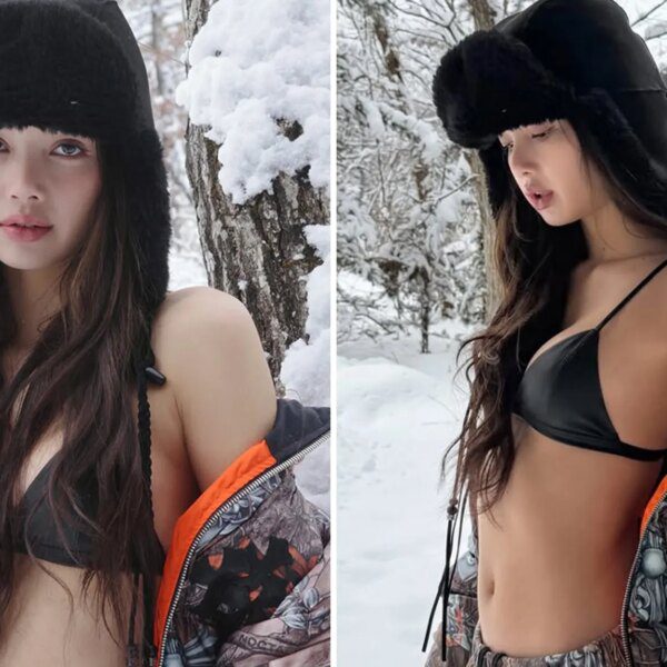 BLACKPINK’s LISA Stuns in Black Bikini Top