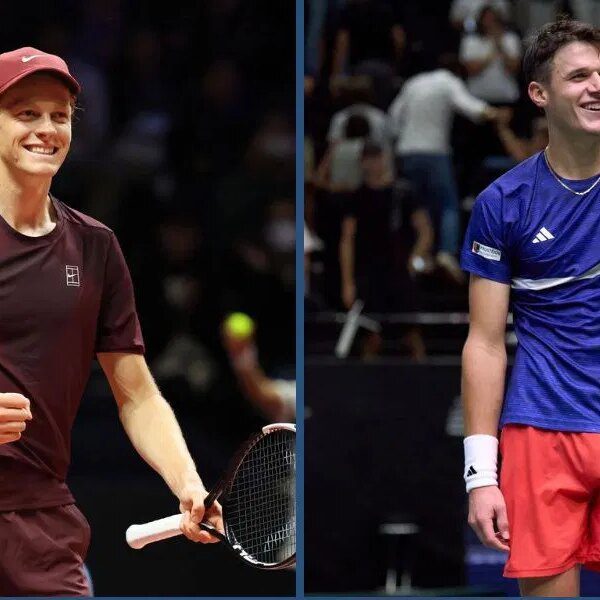 Jannik Sinner’s extremely unconventional gesture in direction of opponent Jakub Mensik after…