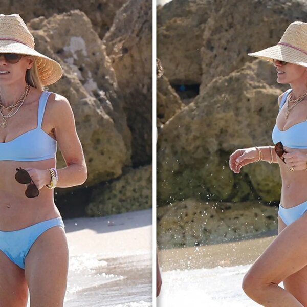 Coldplay Couple’s Kristin Cabot Hits The Beach in Miami