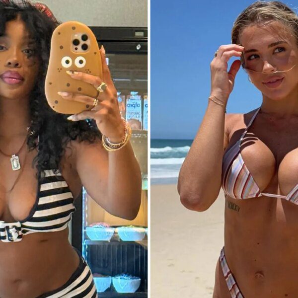 SZA vs. Tammy Hembrow Who'd You Rather?! Bikini Babes In Stripes Edition