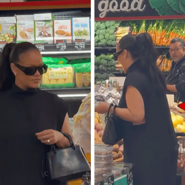 Billionaire Rihanna Looks Chic During Grocery Shopping Run in L.A., on Video