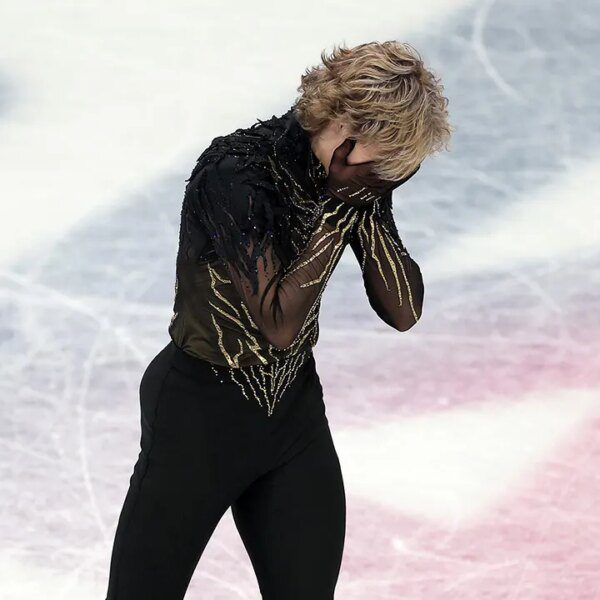 ‘Quad God’ Ilia Malinin falls twice, finishes eighth place