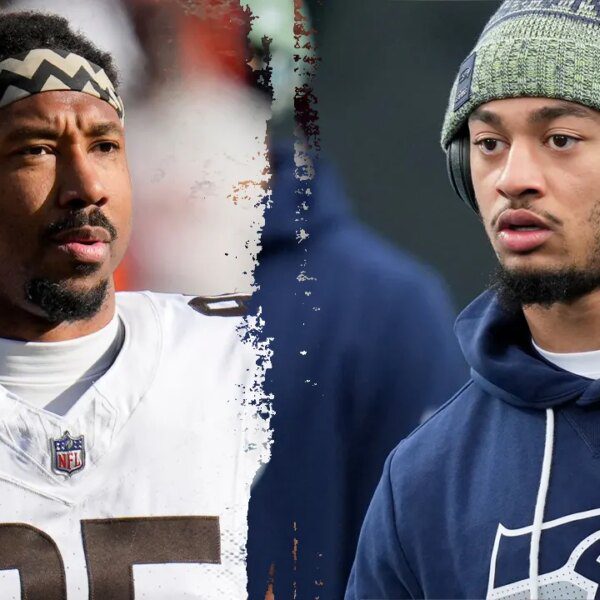 Myles Garrett, Jaxon Smith-Njigba named Defensive and Offensive Players of the Year