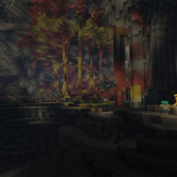 Minecraft expands caves with new Sulfur Cave biome