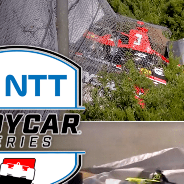 Multiple Indycar Drivers Crash During Practice for Grand Prix in Alabama