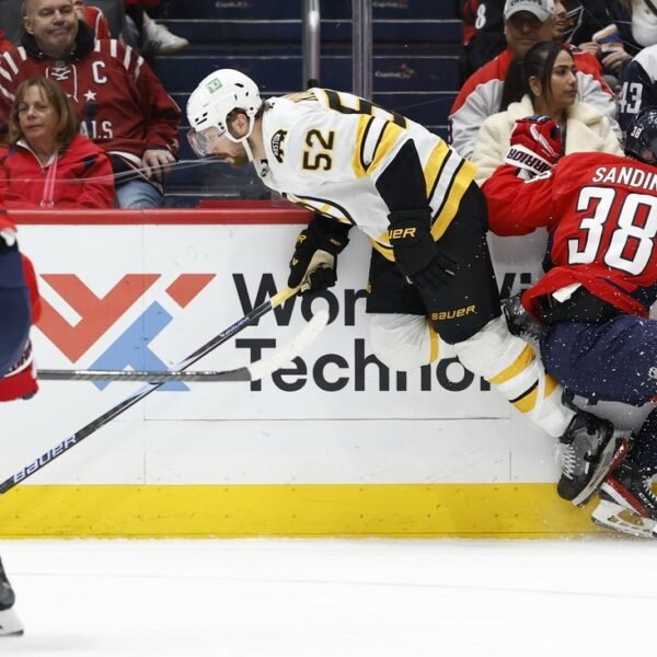 Bruins down Caps in shootout, halt street winless streak