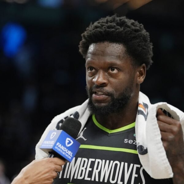 With Anthony Edwards out, Wolves asking for staff effort vs. Jazz