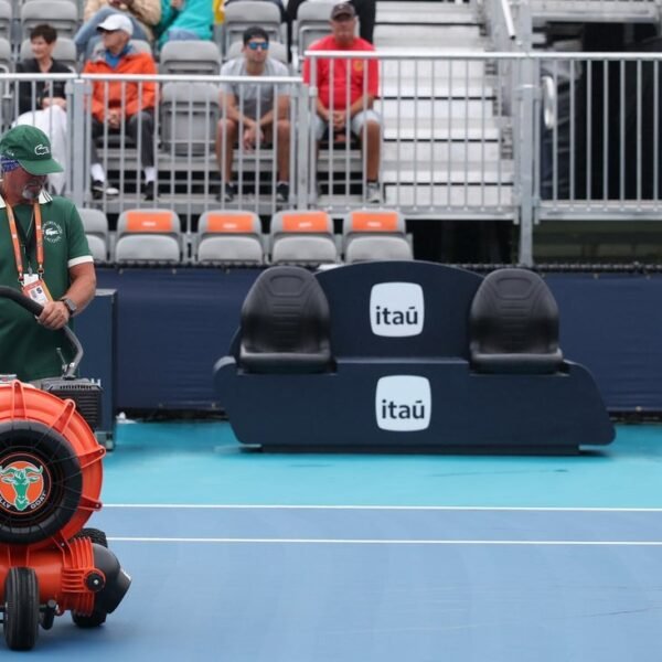 All Miami Open matches postponed as a result of rain