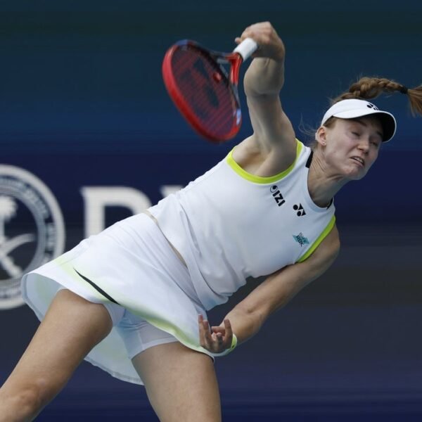 Elena Rybakina takes down Jessica Pegula to achieve Miami Open semis